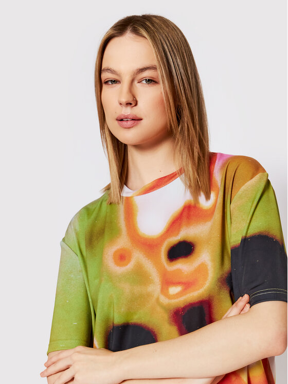 2005 2005 Tricou Unisex Acid Running Colorat Regular Fit