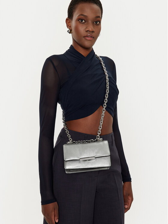 TOUS TOUS Handtasche Audree 2002203055 Silberfarben