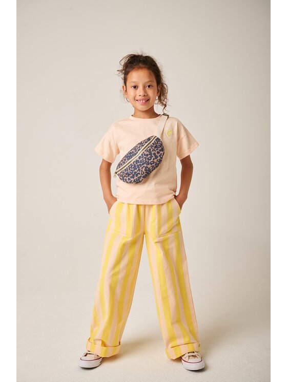 Tumble 'N Dry Tumble 'N Dry Spodnie materiałowe TUMBLE Różowy Regular Fit