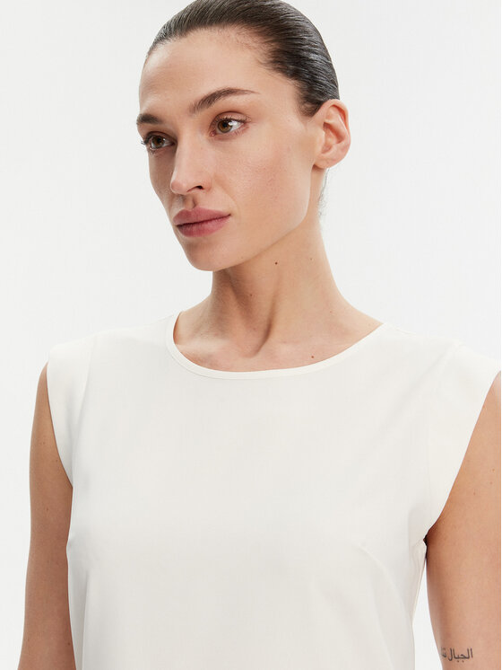 French Connection French Connection Bluse 762ZA Écru Regular Fit