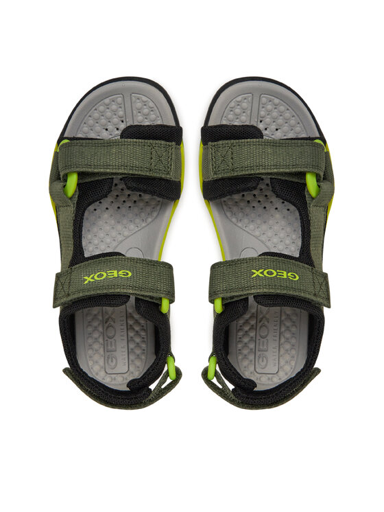 Geox Geox Sandały J Borealis Boy J450RE 01411 C0914 S Khaki