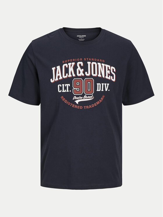 Jack&Jones Jack&Jones T-shirt Logo 12254862 Tamnoplava Standard Fit