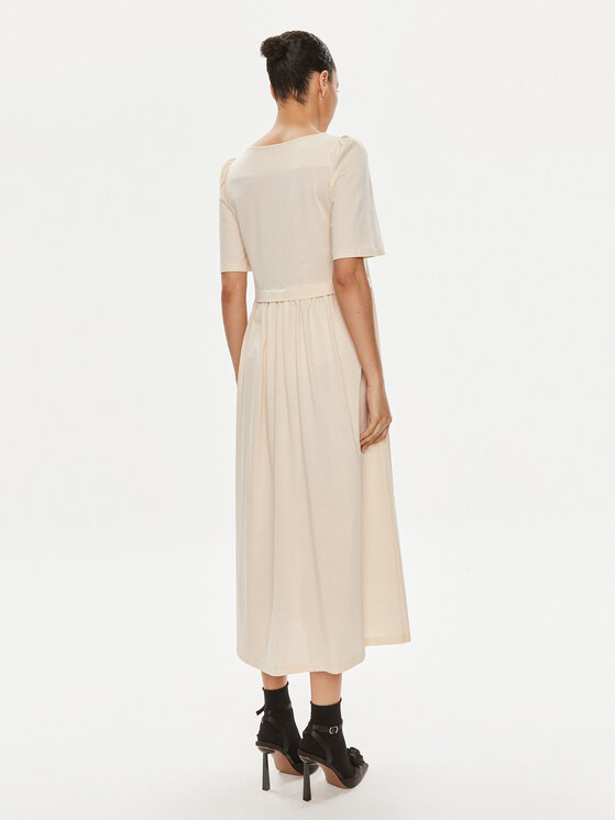 Weekend Max Mara Weekend Max Mara Kasdieninė suknelė Snack 2415621062 Smėlio Relaxed Fit