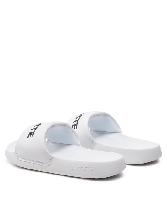Lacoste Lacoste Şlapi Serve Slide 1.0 747CFA0032 Alb