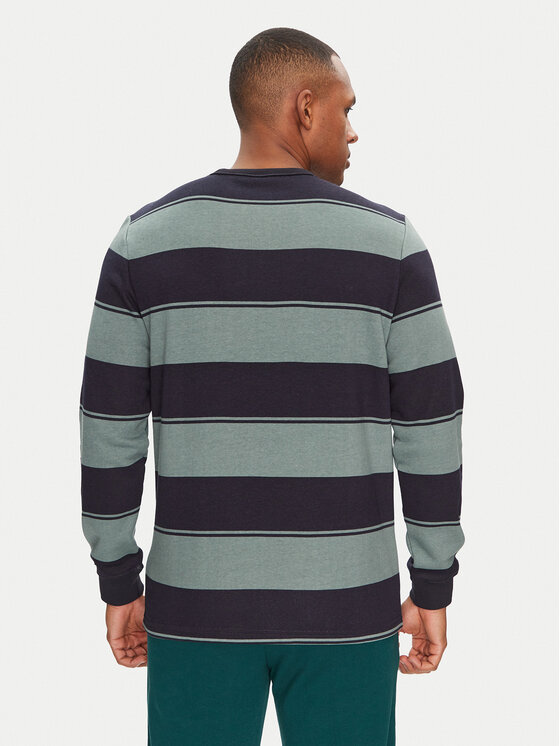 Puma Puma Bluza Class Striped 684647 Zielony Regular Fit