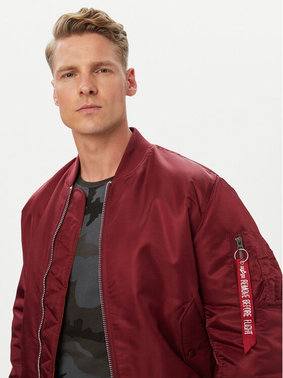 Alpha Industries Alpha Industries Bomber striukė Ma-1 100101 Vyšninė Regular Fit