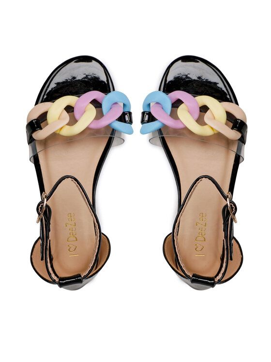 DeeZee DeeZee Sandały CS123456 Czarny