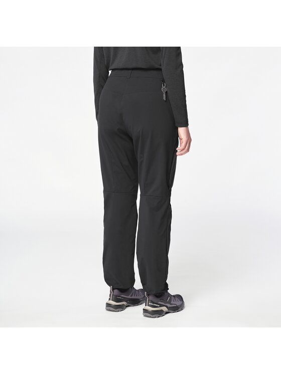 Salomon Salomon Spodnie outdoor OUTERPATH UTILITY PANTS Czarny Regular Fit