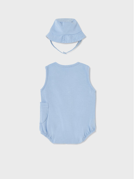 Mayoral Mayoral Дитяче боді 1617 Блакитний Regular Fit