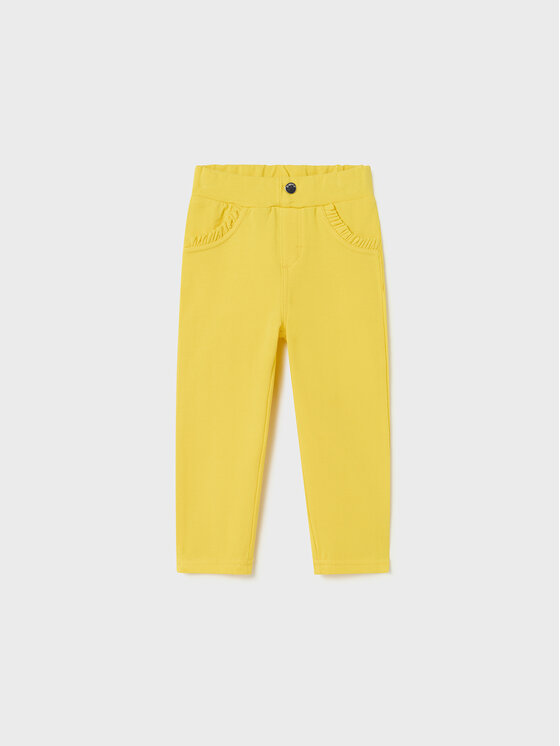 Mayoral Mayoral Riidest püksid 550 Kollane Super Skinny Fit