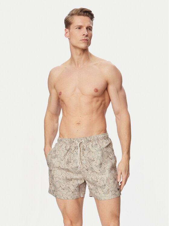 Emporio Armani Emporio Armani Badeshorts EM000583 AF20440 F6056 Grau Regular Fit