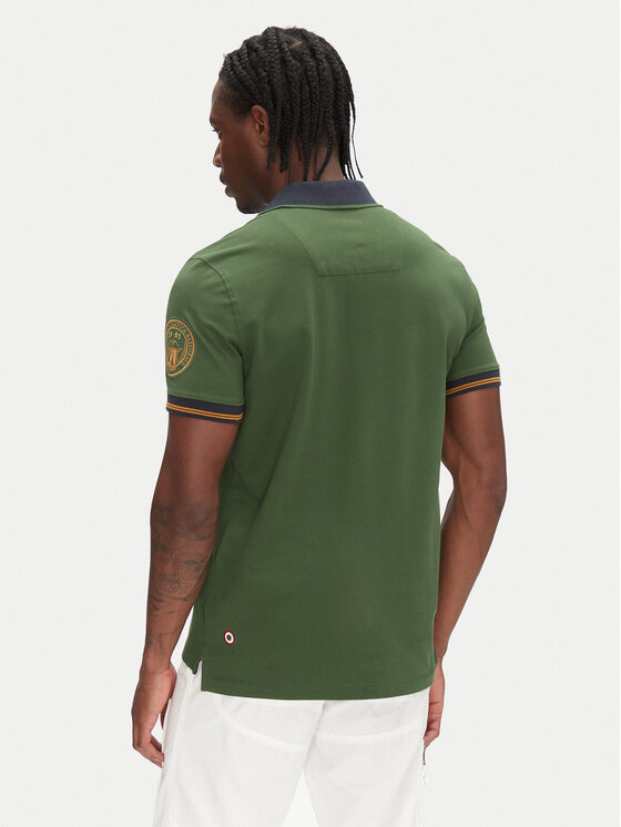 Aeronautica Militare Aeronautica Militare Поло 251PO1859P191 Зелений Regular Fit