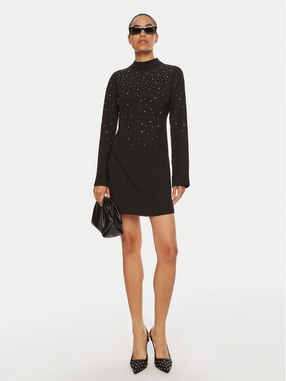 Silvian Heach Silvian Heach Kokteilikleit Sinski GPA24206VE Must Regular Fit