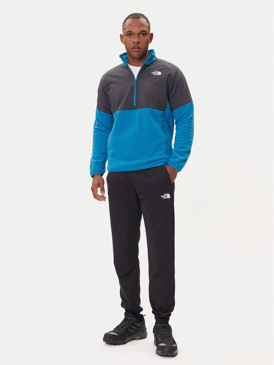The North Face The North Face Polár kabát 1/2 Glacier NF0A89JH Kék Regular Fit