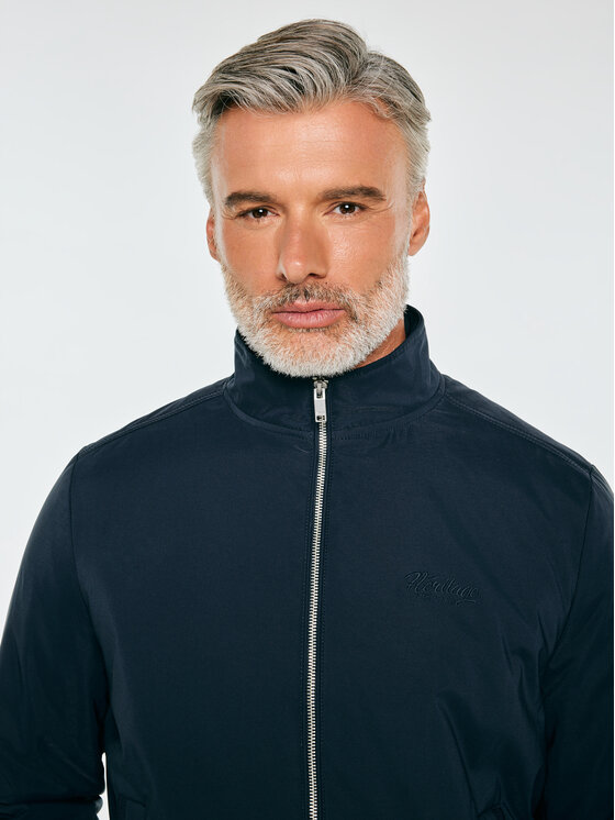BIG STAR BIG STAR Kurtka zimowa BRINLEY Granatowy Basic Fit