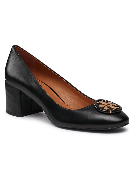 Tory Burch Tory Burch Туфлі 55Mm Multi Logo Pump 76483 Чорний