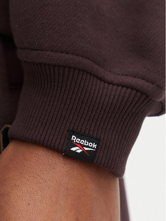 Reebok Reebok Mikina Inka RK25686CCW Tmavě hnědá Oversize