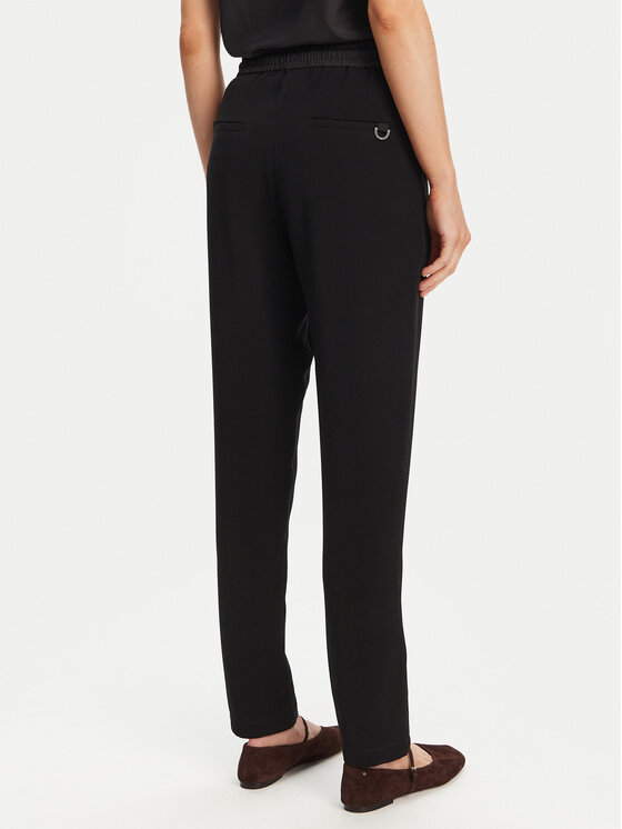 Marella Marella Spodnie dresowe Abitata 2513131045 Czarny Regular Fit