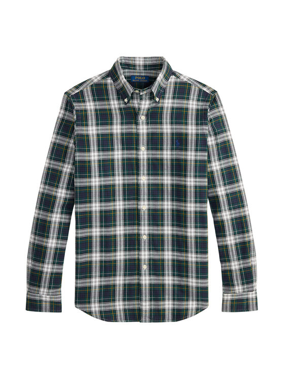Polo Ralph Lauren Polo Ralph Lauren Košulja 710B30158001 Tamno zelena Custom Fit