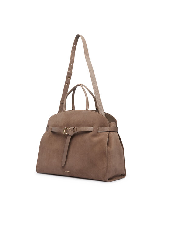 Coccinelle Coccinelle Torebka TLB Coccinellesabine Suede Bi E1 TLB 18 01 01 Beżowy ciemny