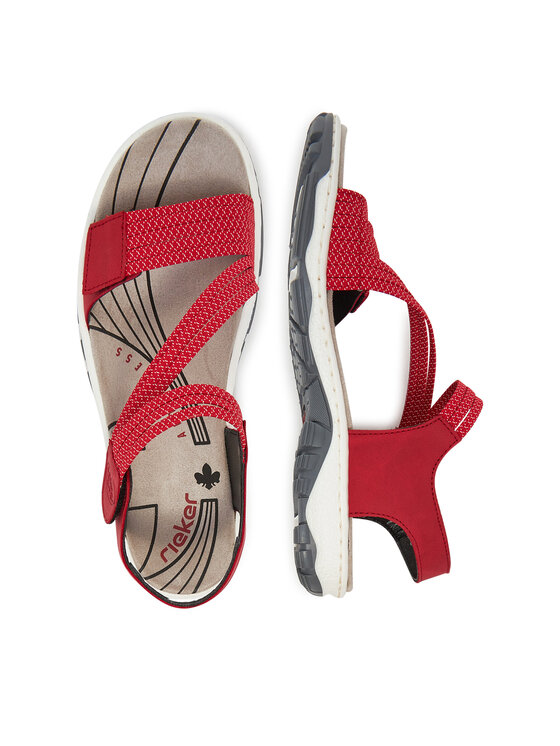 Rieker Rieker Sandalen 68871-33 Rot