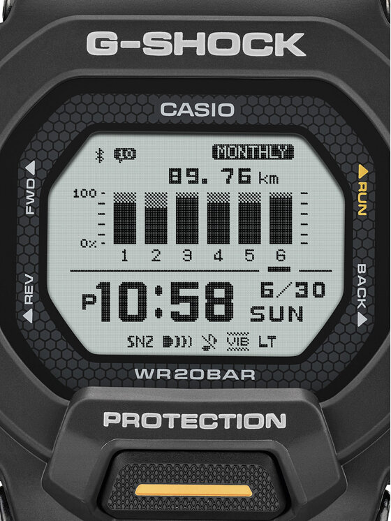 G-Shock G-Shock Pulkstenis G-Squad GBD-200-1A1ER Melns