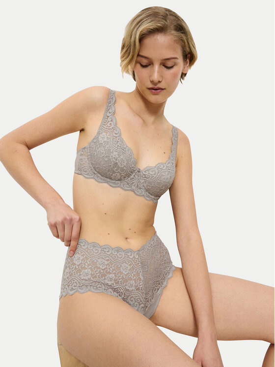 Triumph Triumph Figi klasyczne z wysokim stanem Amourette 10210675 Szary