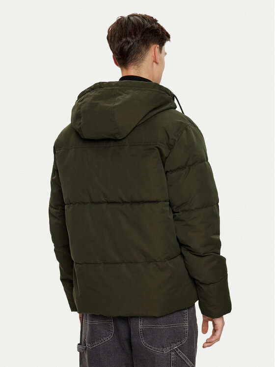 Jack & Jones Jack & Jones Kurtka zimowa Carl 12256901 Zielony Straight Fit
