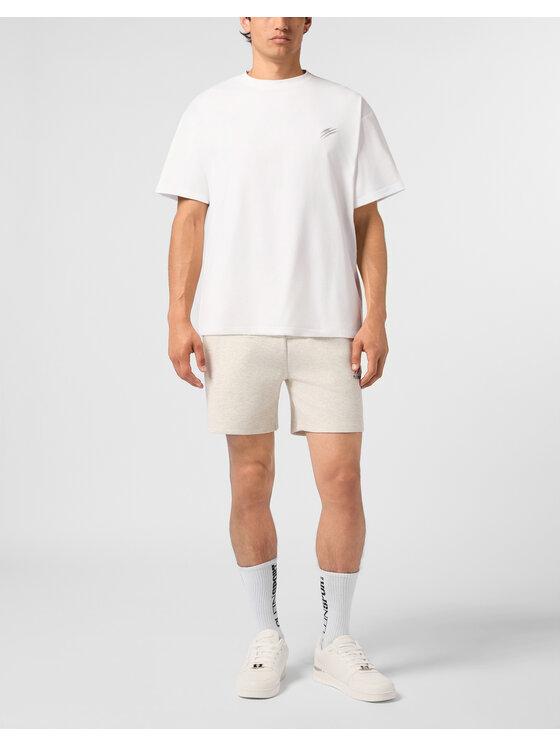 Plein Sport Plein Sport T-Shirt 29089 Biały Regular Fit