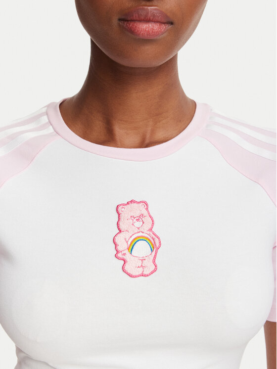 adidas adidas T-Shirt Care Bears KR9628 Λευκό Slim Fit