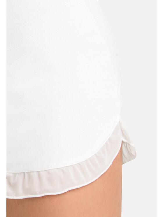 Teyli Teyli Piżama do spania Sleepy Écru Skinny Fit