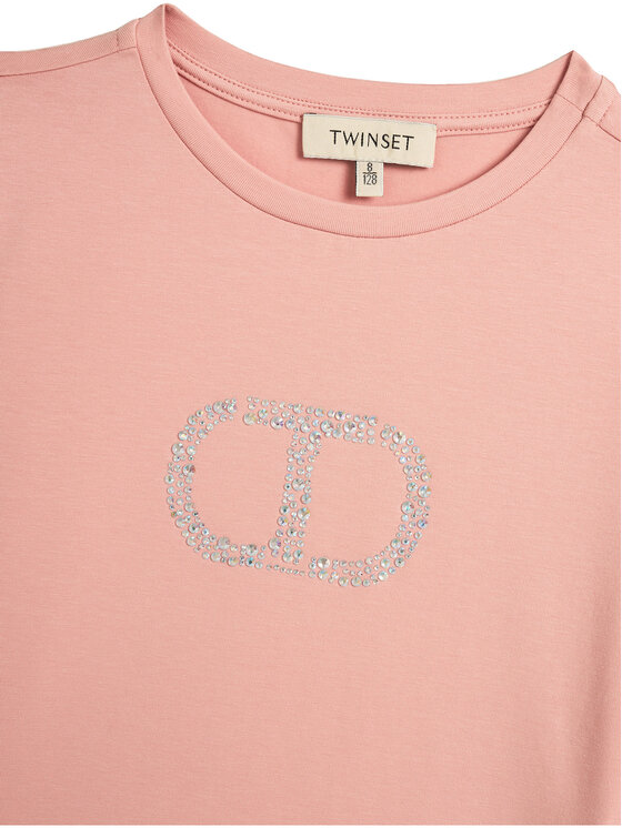 TWINSET TWINSET T-shirt 251GJ2485 Ružičasta Regular Fit