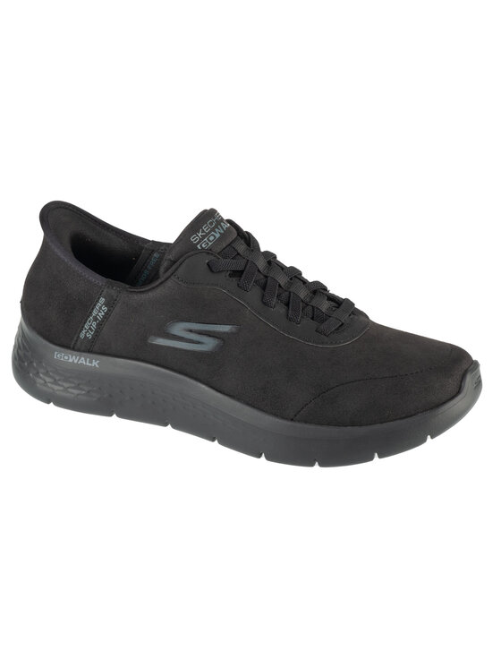 Sneakersy, rozmiar 44, Czarne, Skechers Slip-Ins: GO Walk Flex - Smooth Motion
