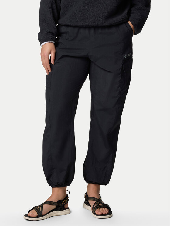 Columbia Columbia Штани outdoor Sandier™ Parachute Pant 2119061 Чорний Relaxed Fit