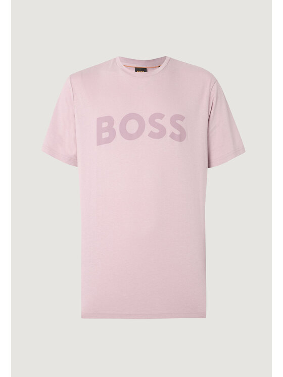 BOSS BOSS T-shirt THINKING 1 Rosa Casual Fit