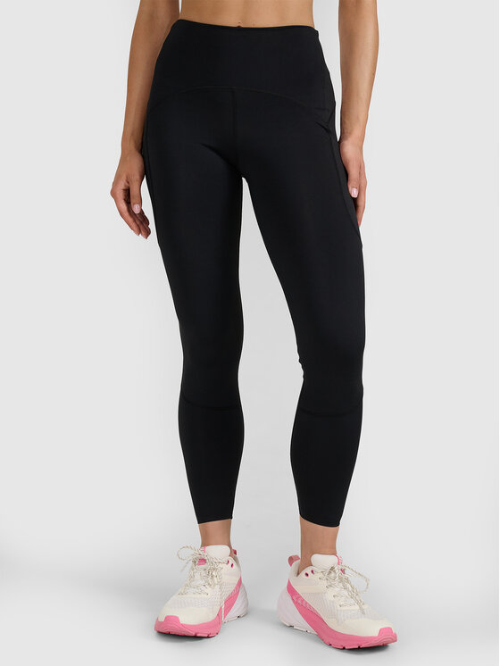 4F 4F Legginsy TRAINING Czarny Slim Fit