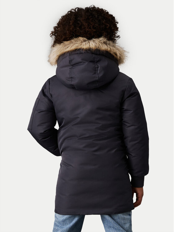 Calvin Klein Jeans Calvin Klein Jeans Parka IB0IB02253 Čierna Regular Fit