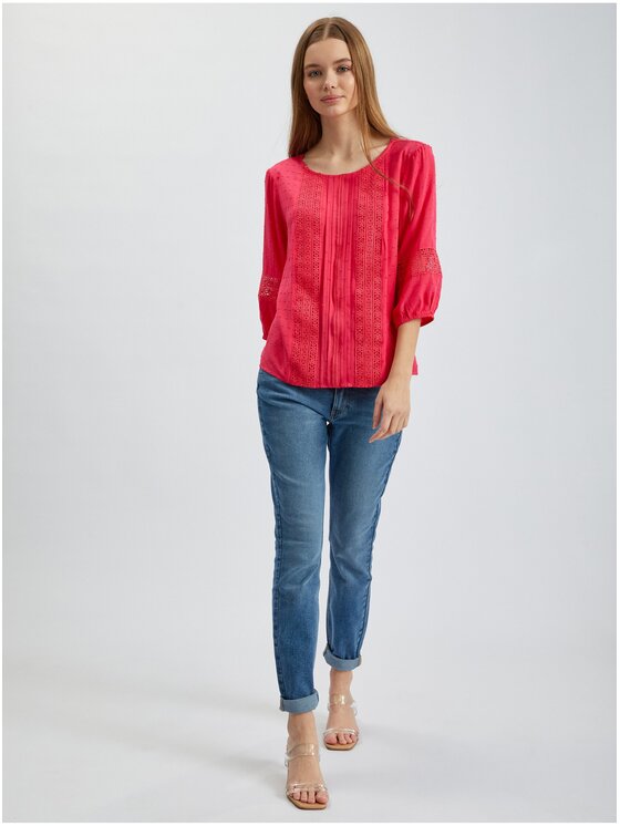 Orsay Orsay Bluzka 631031324000__38 Czarny Regular Fit