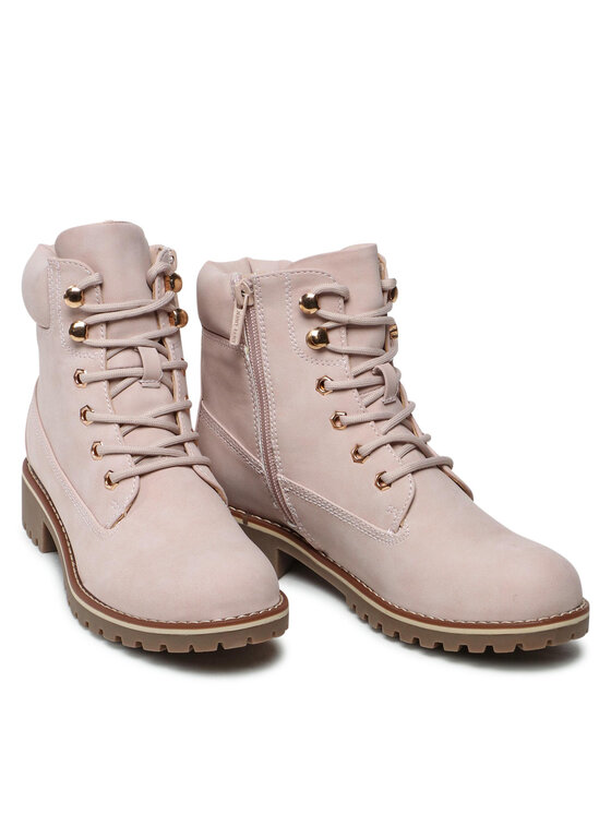 Jenny Fairy Jenny Fairy Schnürstiefeletten WS722-28G Rosa