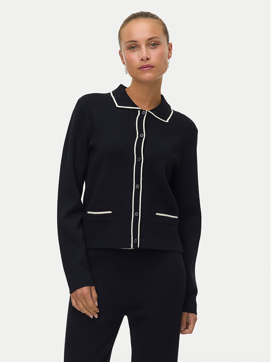 Vero Moda Vero Moda Cardigan Gold 10337626 Negru Regular Fit