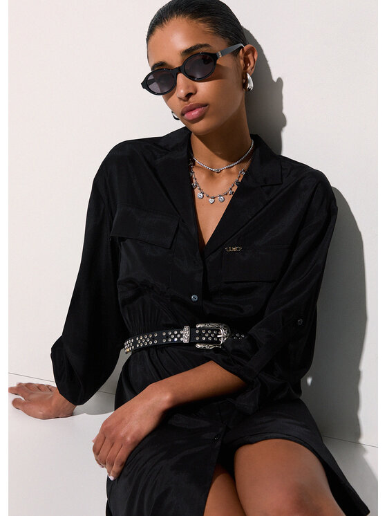 Liu Jo Liu Jo Vestito da spiaggia VA6137T292022222 Nero