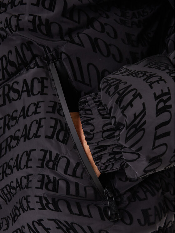 Versace Jeans Versace Jeans Μπουφάν χειμωνιάτικο 79GAUD04 Μαύρο Regular Fit