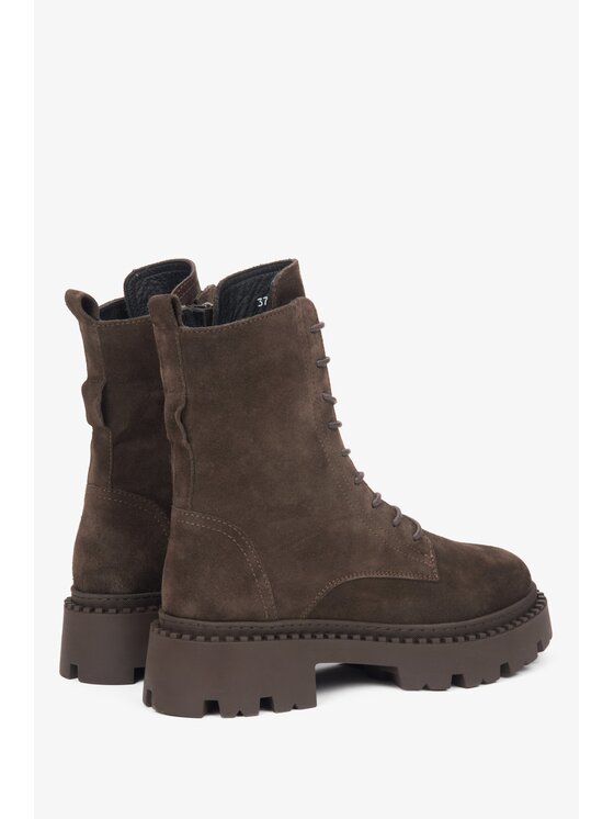 Estro Estro Μποτάκια ER00116562 Καφέ