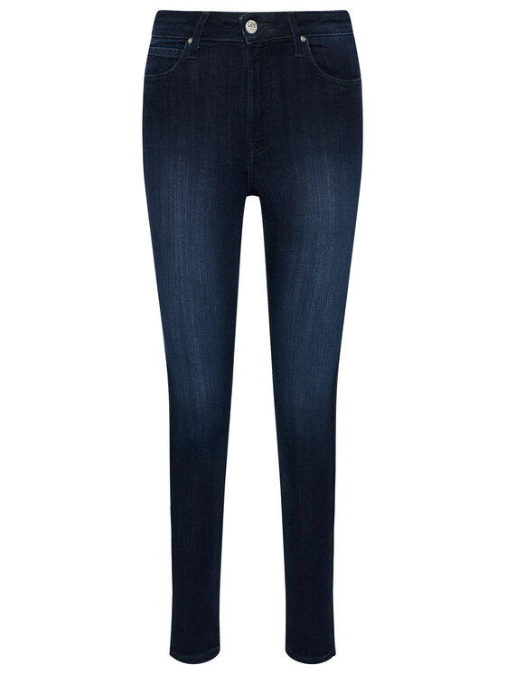 Lee Lee Jeansy Ivy L32EKJZP 112107405 Granatowy Skinny Fit