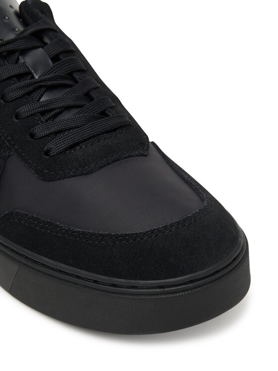 Calvin Klein Calvin Klein Sneakersy Classic Cups Lace Mix Emb Tongue YM0YM01395 Černá