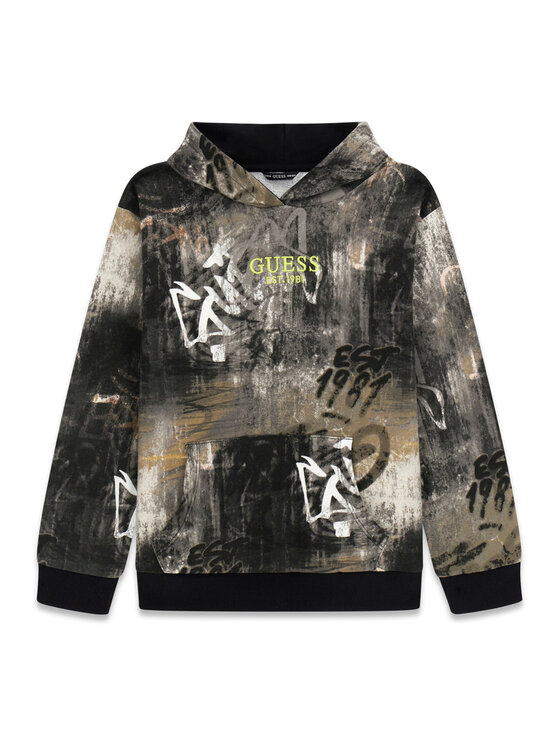 Guess Guess Bluză L6RQ00 KA6R4 Gri Regular Fit