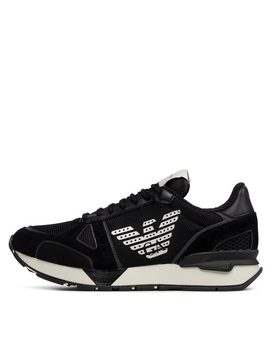 Emporio Armani Emporio Armani Sneakersy X4X289 XM499 Q428 Czarny
