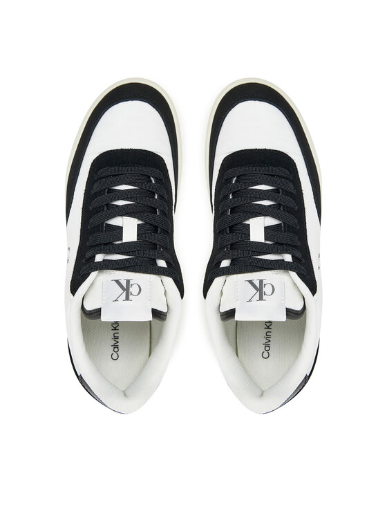 Calvin Klein Jeans Calvin Klein Jeans Sportcipők Classic Cupsole Mix In YW0YW01767 Fehér