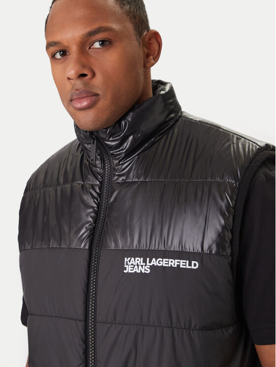 Karl Lagerfeld Jeans Karl Lagerfeld Jeans Gilet B1M15043 Nero Regular Fit