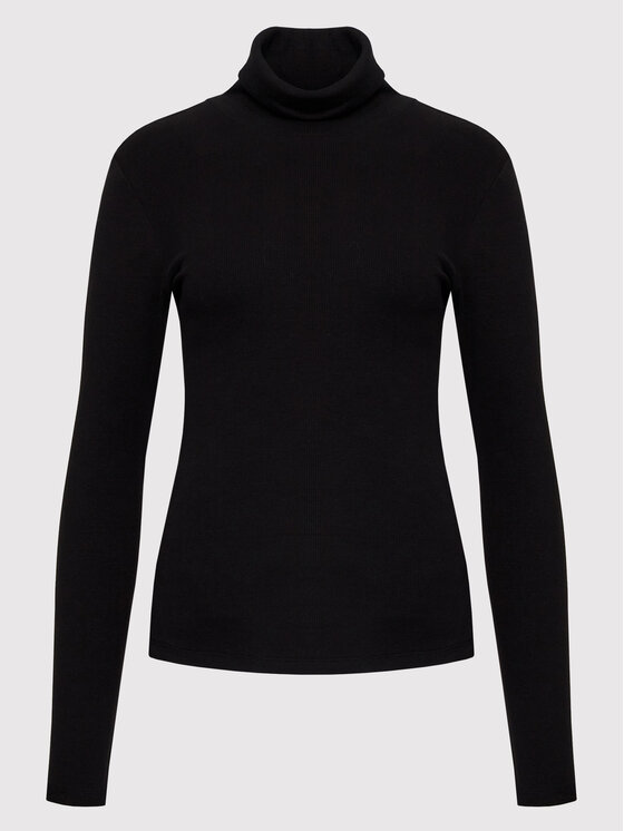 Gestuz Gestuz Rollkragenpullover Drewgz 10906260 Schwarz Slim Fit
